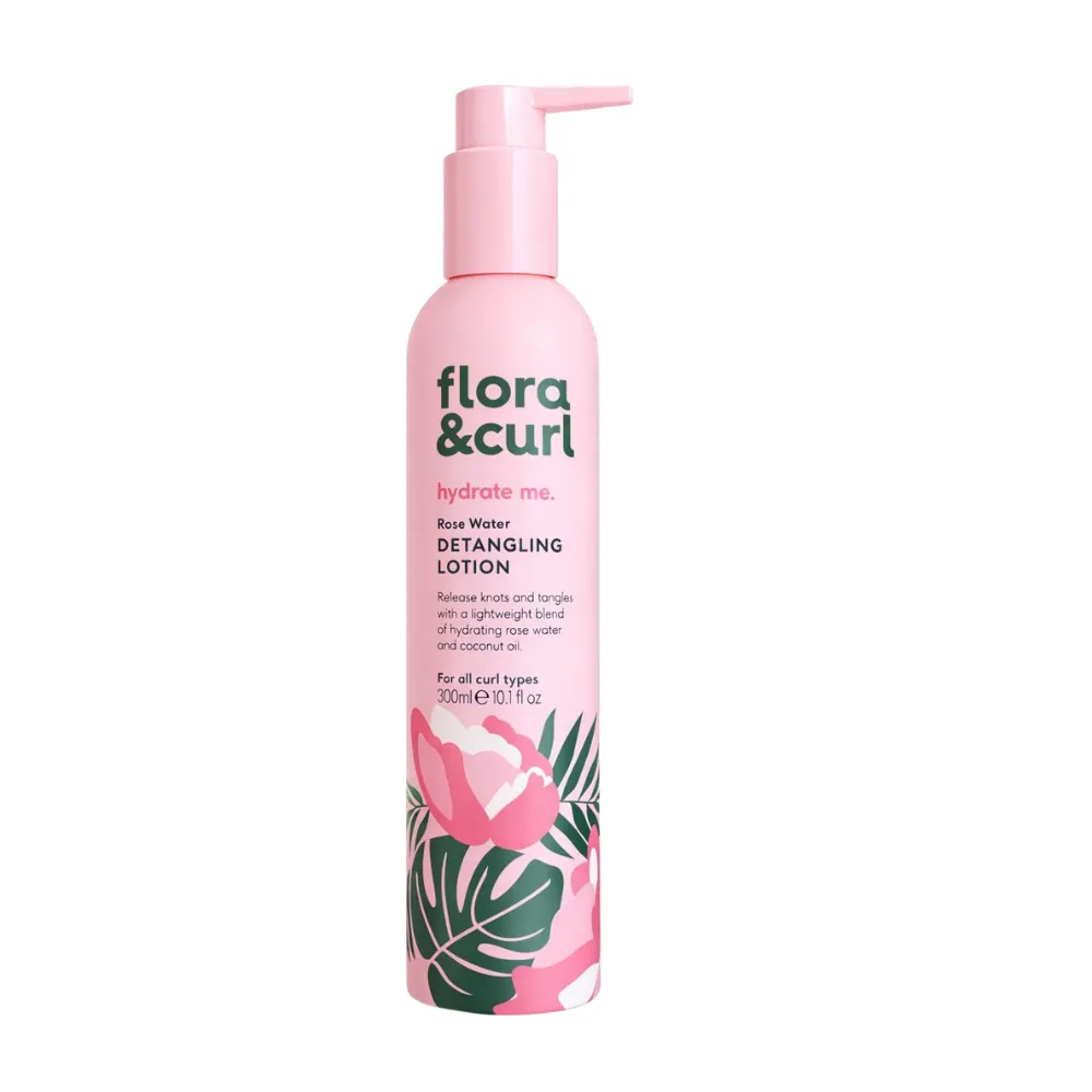 Flora and Curl Rose Water Detangling Lotion 300ml